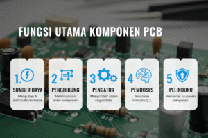 fungsi utama komponen PCB