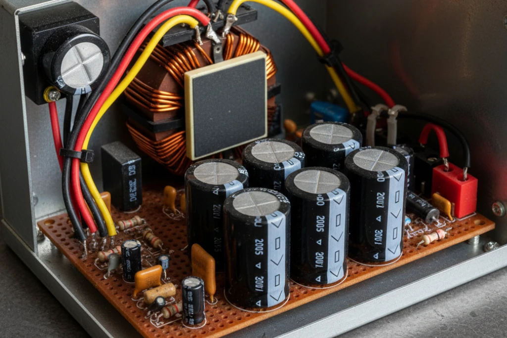 Kapasitor Elektrolit: Fungsi, Jenis, Cara Kerja & Cara Memilih 3 Fungsi Kapasitor Elektrolit dalam Rangkaian Elektronik