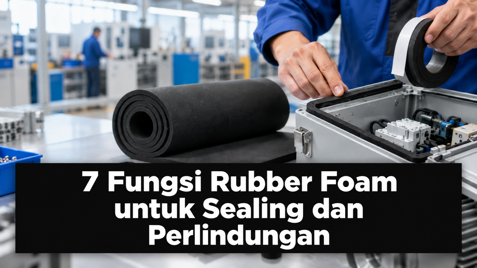 7 Fungsi Rubber Foam untuk Sealing dan Perlindungan