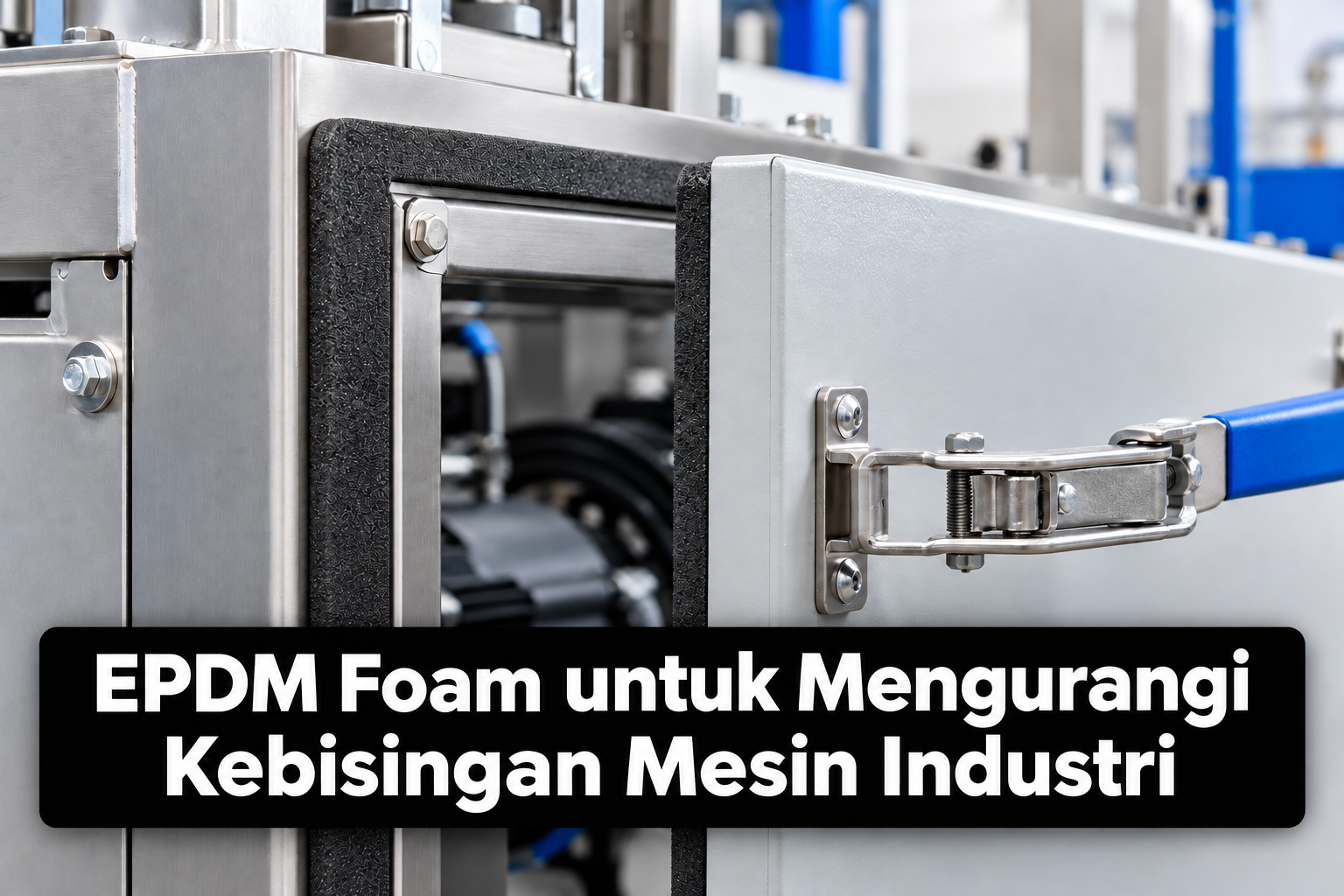 EPDM Foam untuk Mengurangi Kebisingan Mesin Industri 1 EPDM Foam untuk Mengurangi Kebisingan Mesin Industri