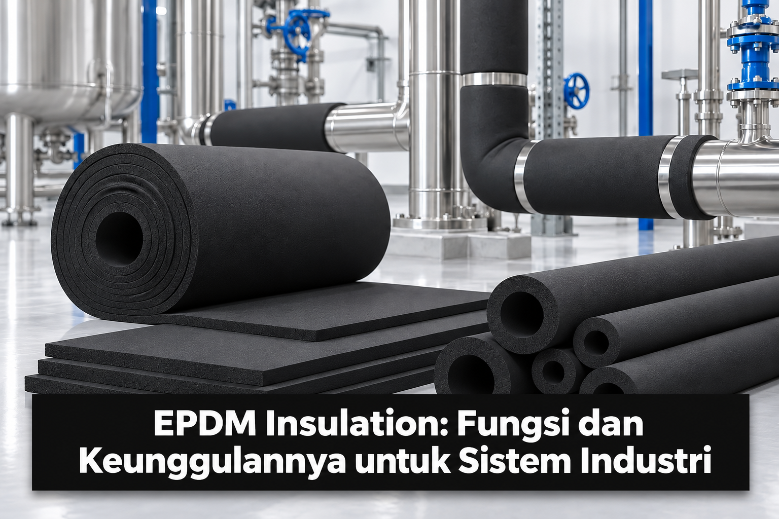 EPDM Insulation: Fungsi dan Keunggulannya untuk Sistem Industri