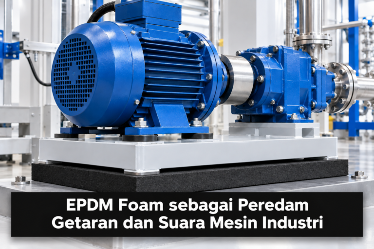 EPDM Foam sebagai Peredam Getaran dan Suara Mesin Industri