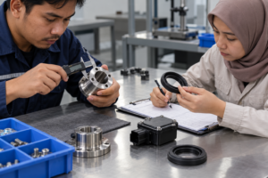 pemeriksaan spesifikasi produk dari supplier kebutuhan industri