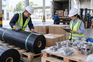 Apa Itu Industrial Procurement? 2 tim industrial procurement mengevaluasi komponen dan penawaran supplier