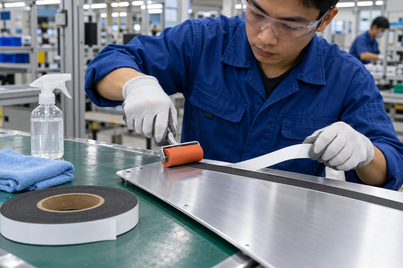 Jenis double sided tape industri dengan lapisan pembawa berbeda