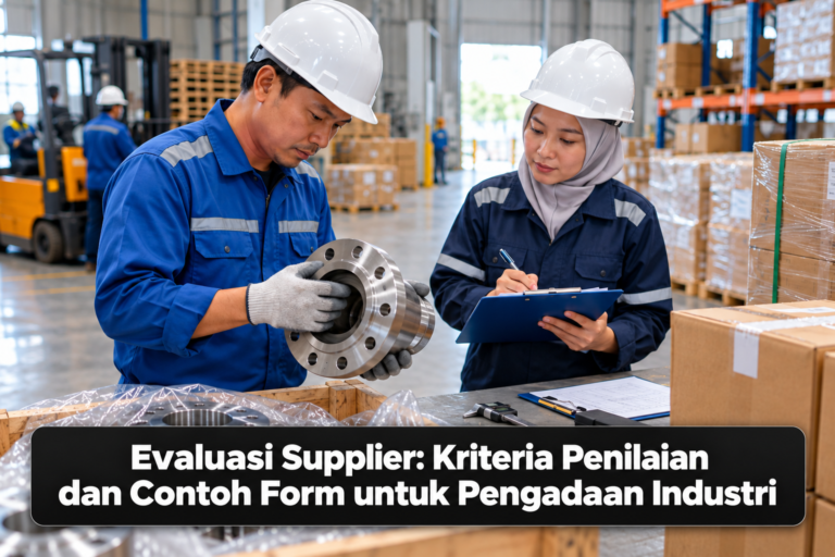 Evaluasi Supplier: Kriteria Penilaian dan Contoh Form untuk Pengadaan Industri