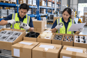 Layanan General Trading untuk Kebutuhan Industri 3 Pemeriksaan dan konsolidasi barang oleh layanan general trading industri