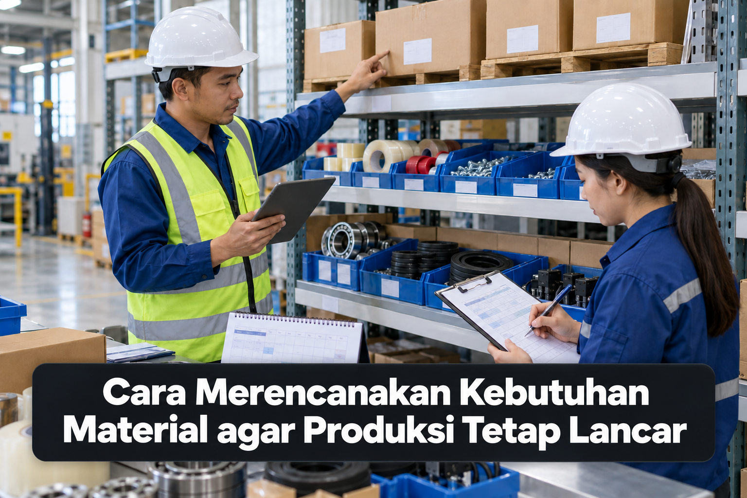Cara Merencanakan Kebutuhan Material agar Produksi Tetap Lancar 1 Cara Merencanakan Kebutuhan Material agar Produksi Tetap Lancar