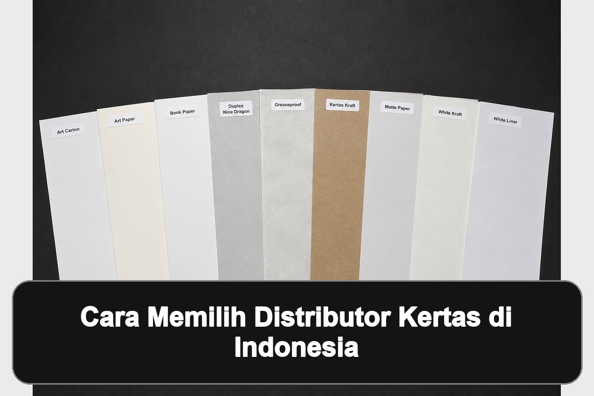 Cara memilih distributor kertas di Indonesia untuk kebutuhan bisnis