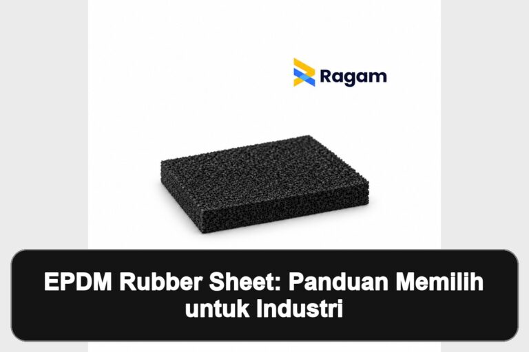 Gambar andalan bertema EPDM rubber sheet dengan panel hitam berisi judul artikel.