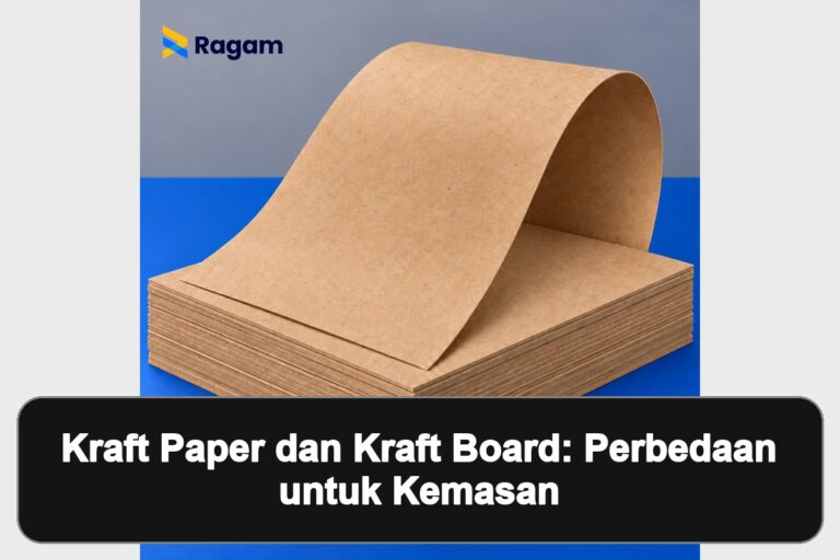 Kraft Paper dan Kraft Board: Perbedaan untuk Kemasan 3 Gambar andalan bertema kraft paper dan kraft board untuk kemasan dengan panel hitam berisi judul artikel.