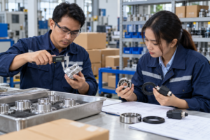 Tim procurement membandingkan calon supplier dalam cara memilih supplier barang industri