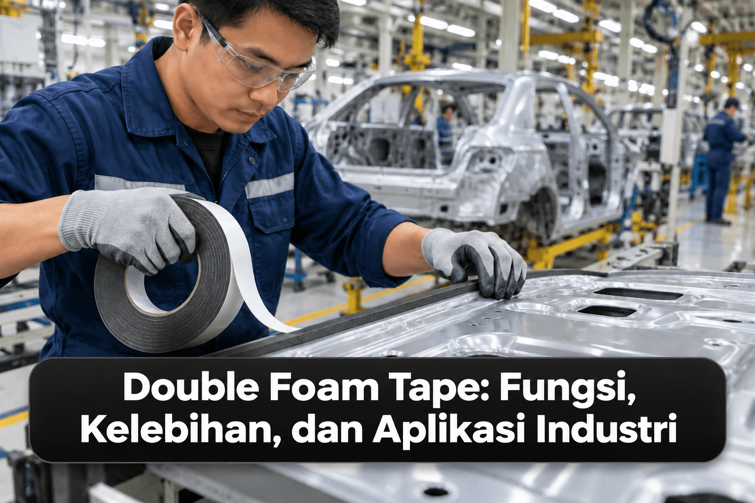 Double Foam Tape: Fungsi, Kelebihan, dan Aplikasi Industri