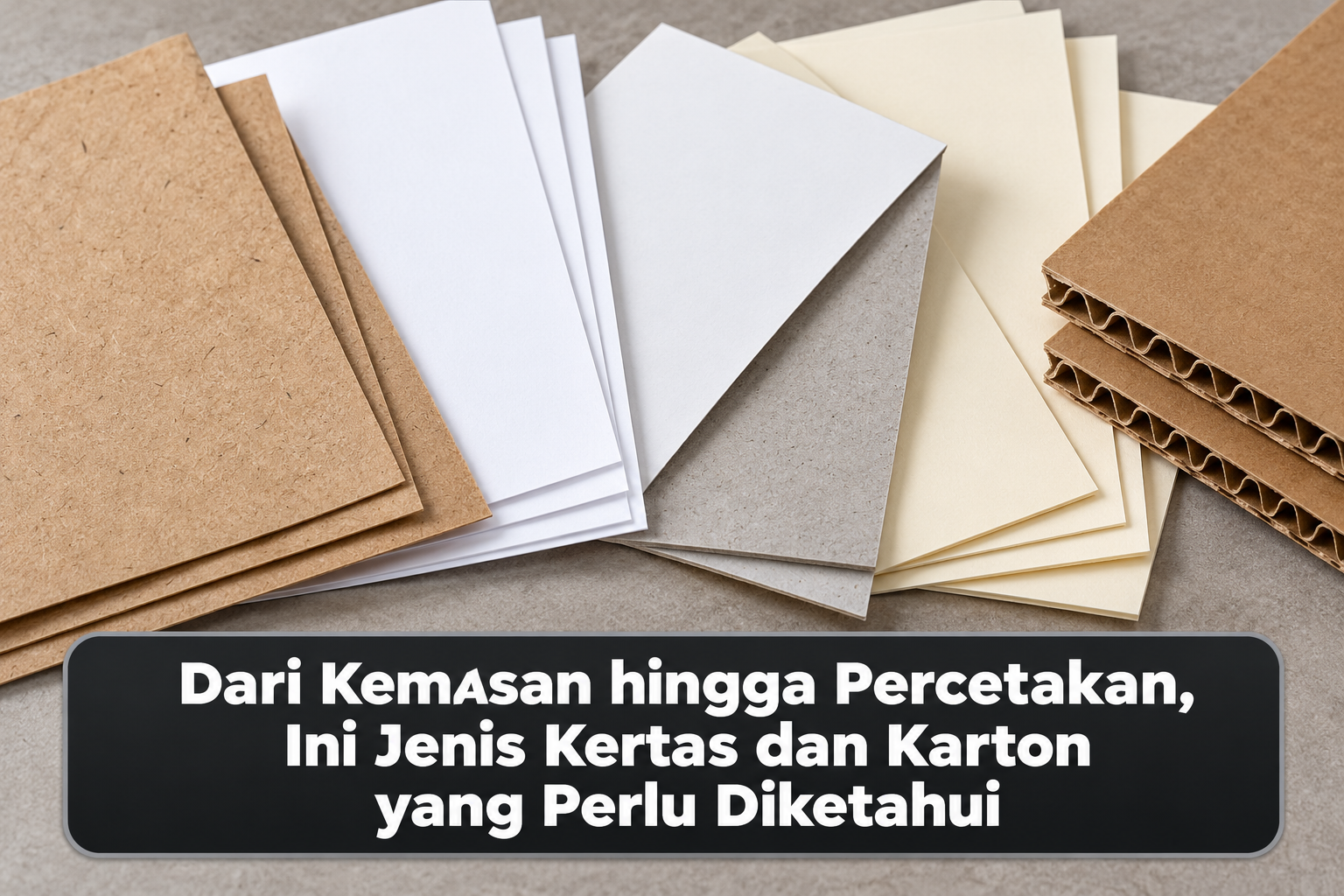 Dari Kemasan hingga Percetakan, Ini Jenis Kertas dan Karton yang Perlu Diketahui