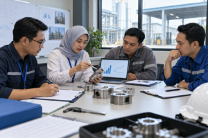 Evaluasi Supplier: Kriteria Penilaian dan Contoh Form untuk Pengadaan Industri 3 Evaluasi supplier melalui pemeriksaan komponen dan kondisi pengiriman industri